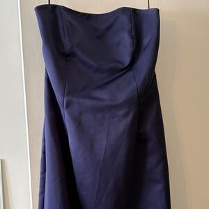 Navy Blue Formal Prom Dress